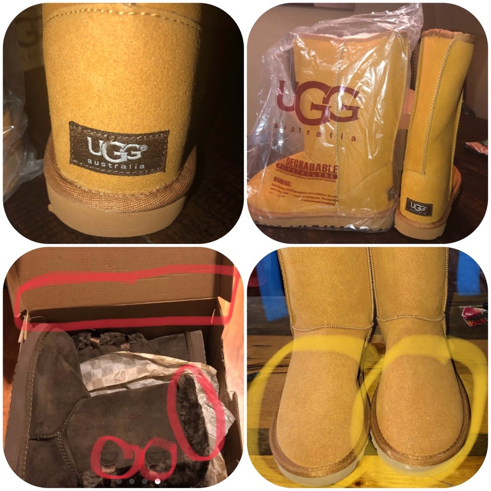 UGGS 101:  How to spot the NO-NOs 🧐🧐🧐 - Picture 6 of 8